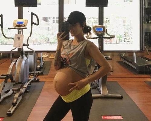 网红苗条孕妇,孕期保持曼妙身材的秘诀大公开