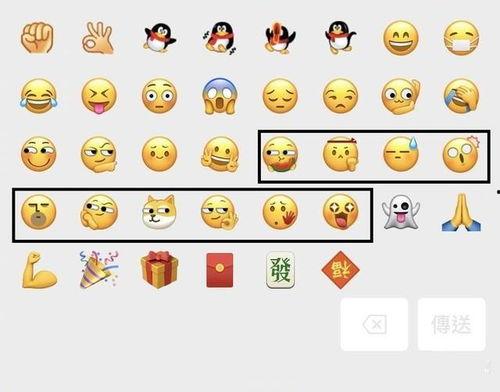 表情简笔画吃瓜