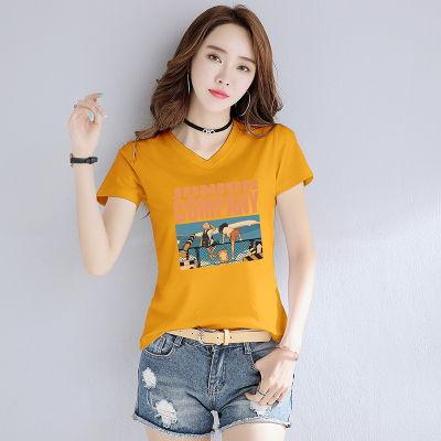 网红纯棉体恤女,舒适时尚，女生必备单品